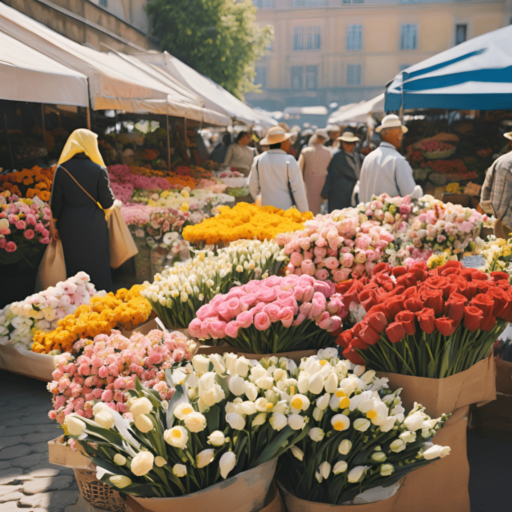 Flower Market in Amsterdam – Bloemenmarkt